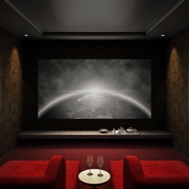 elegant home theater