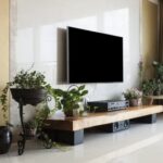 Modern TV on Wall